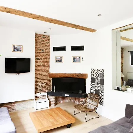 Maison Vieux 3 Parking Privé Gratuit 24h24h Accès Appartement Lille