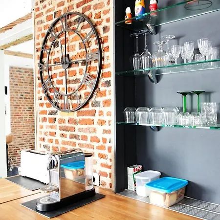 Maison Vieux 3 Parking Prive 24h24h Acces * Lille